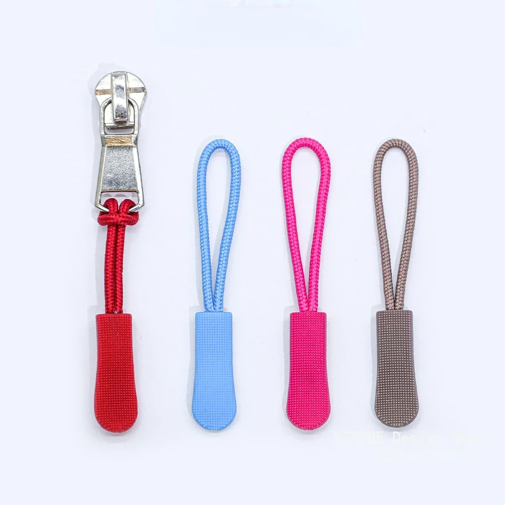 

Zipper Pull Puller End Fit Rope Tag Replacement Clip Broken Buckle Fixer Zip Cord Tab Travel Bag Suitcase Tent Backpack