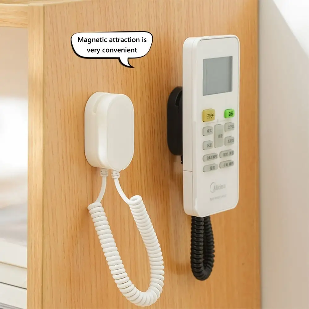 New Retractable Remote Control Tether AntiLost Rope Home Tool Remote Security Cable Wall Mount Remote Holder