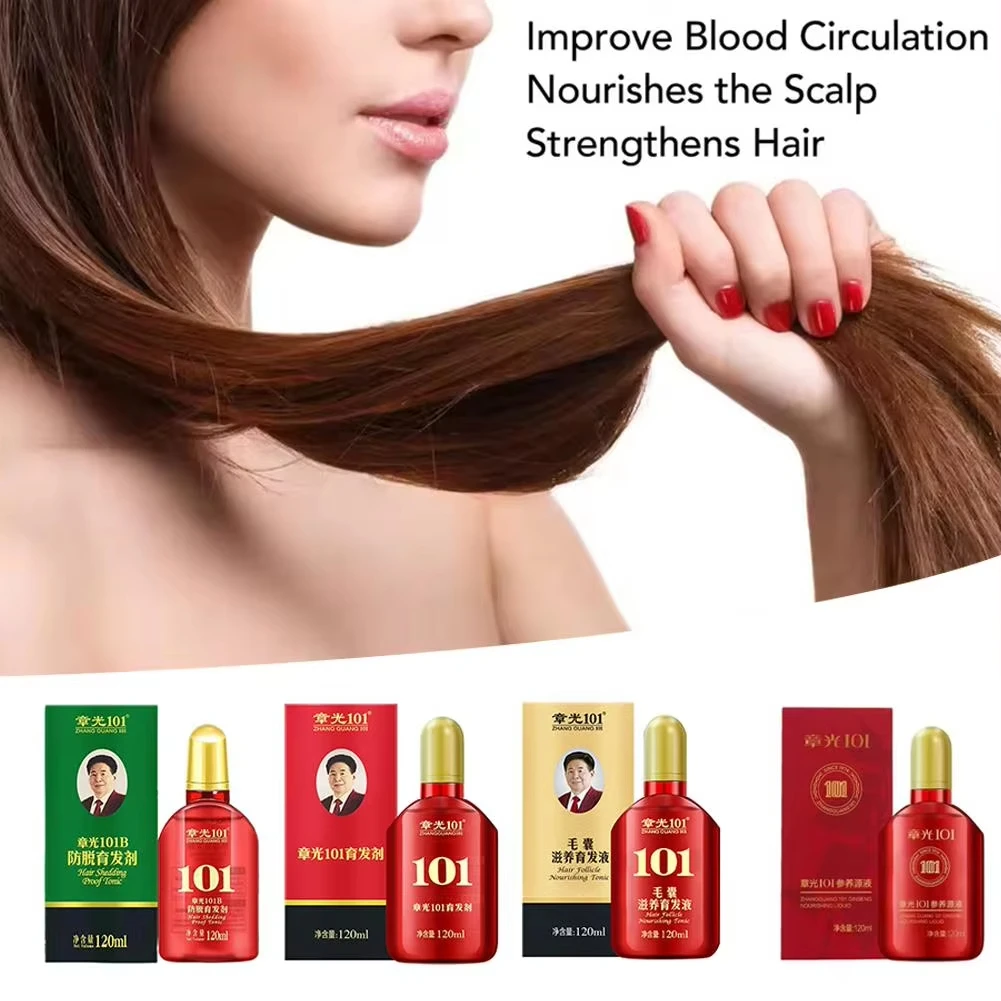 

ZHANGGUANG 101 Hair Tonic 120 Ml Hair Treatment Essence Anti-Hair Essence Powerful Premium Ginseng Extract Original Therapy