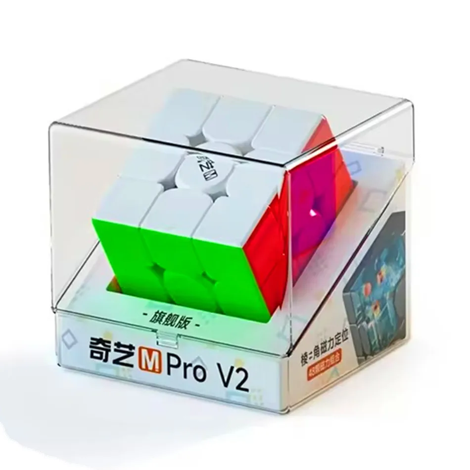 

QiYi M Pro V2 Cube 3x3 Mofangge 3x3x3 M Pro Professional Speed Puzzle Children's Fidget Toys Cubo Magico Educational Toys