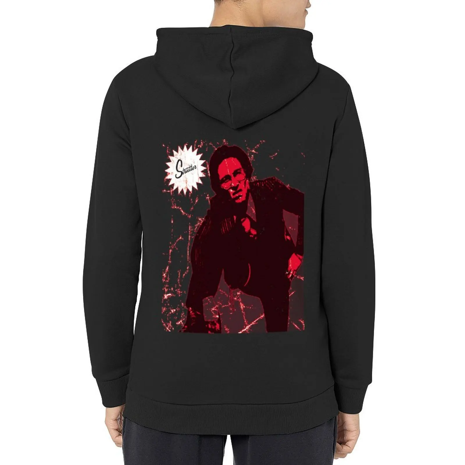 مايك ستراتر ملابس بقلنسوة حمراء للرجال قميص رجالي للعرق ملابس خريفية للرجال مصمم ملابس بقلنسوة يابانية