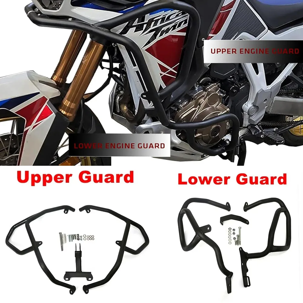 

Для Honda CRF1100L CRF 1100 L Africa Twin ADV Sports DCT 2020-2025 Защита двигателя для шоссе Crash Бампер Stunt Cage Protector