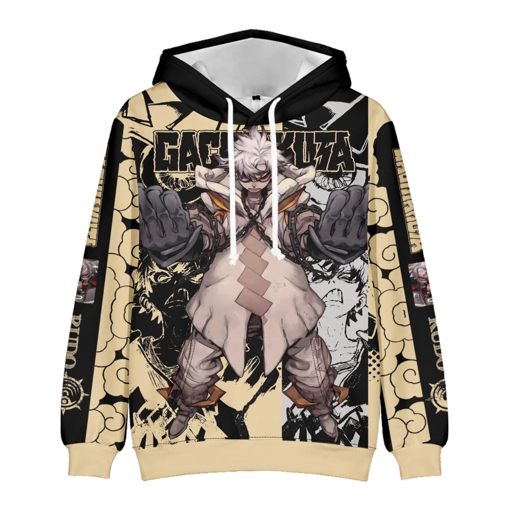 

Gachiakuta Merch Hoodies Pullovers Women Men Fashion Casual HipHop Style Sweatshirts New Long Sleeve Sweatshirts