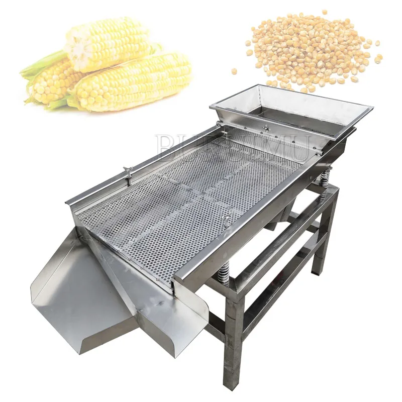 Food Sieve Machin Vibrating Electric Screen Shock Large Granular Material Screening Machine Double Layer Sieves