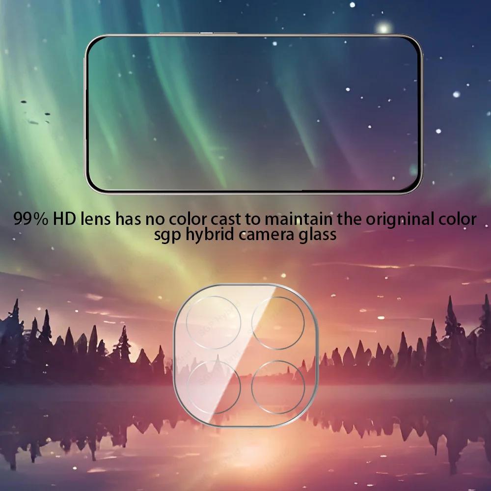 Verre d'écran 3D pour caméra Note 15 Pro 5G pour Xiaomi Redmi Note15 Pro+ Protection d'objectif Coque Note15Pro Plus 15Pro 4G Protection d'objectif