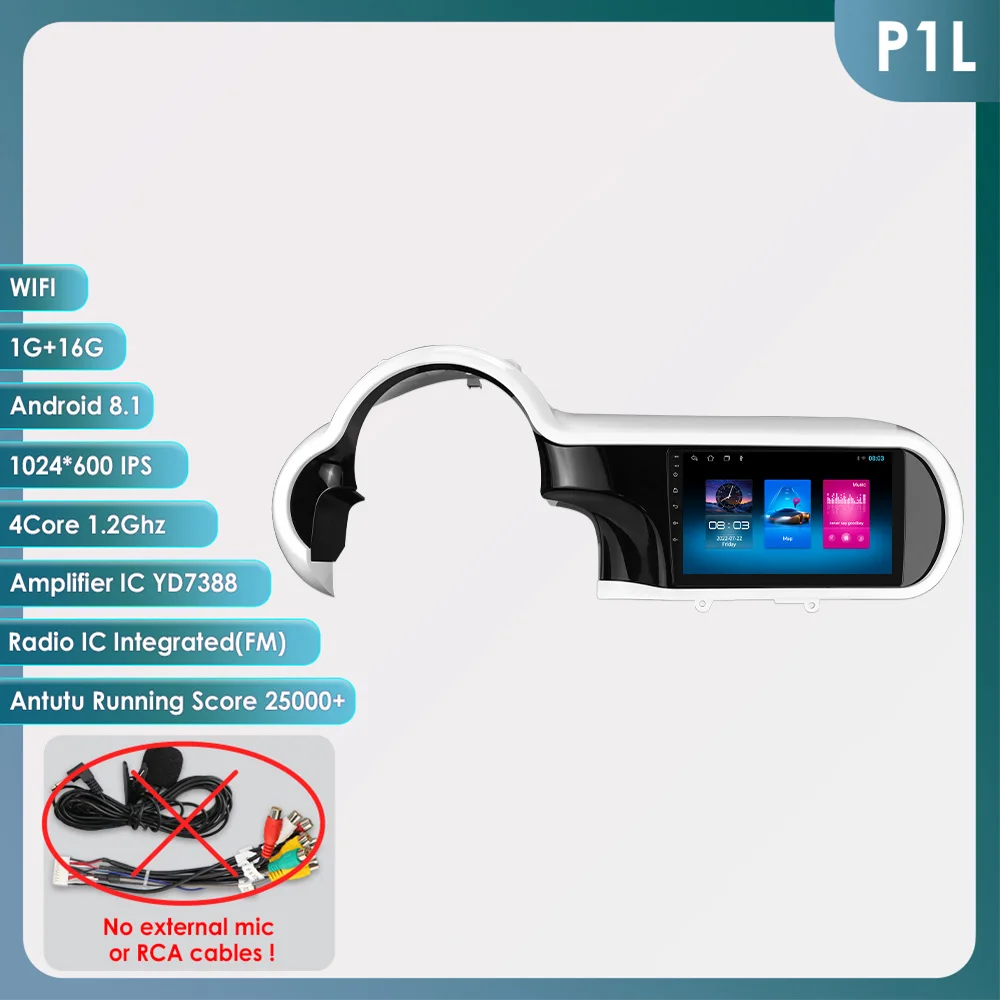 2din Android13 Autoradio Voor Renault Twingo 2014-2024 Auto Multimediaspeler Autoradio Navigatore Draadloze Carplay 360Camera