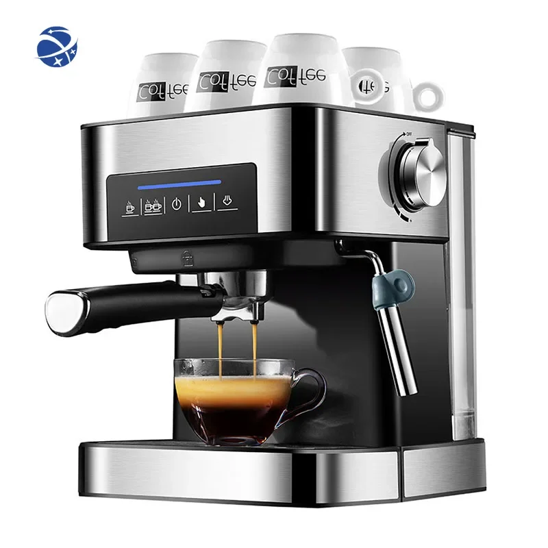 YUNYI New Coffee Grinder Maker Touch Screen  Machine Small Home Commercial Automatic Coffee Machine