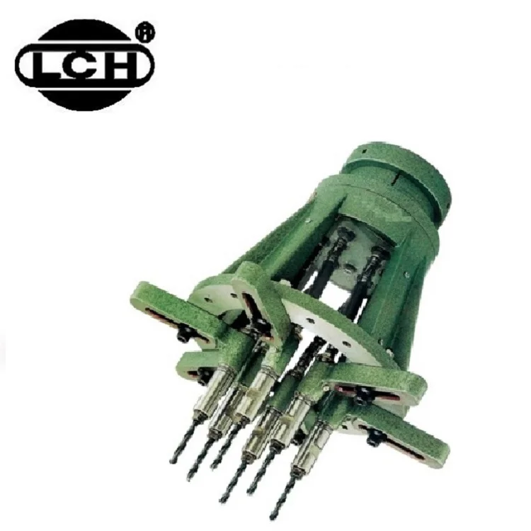 LCH multiple spindles automatic gear type drilling machine electric multi head auto feed bench mounted hot tapping machine