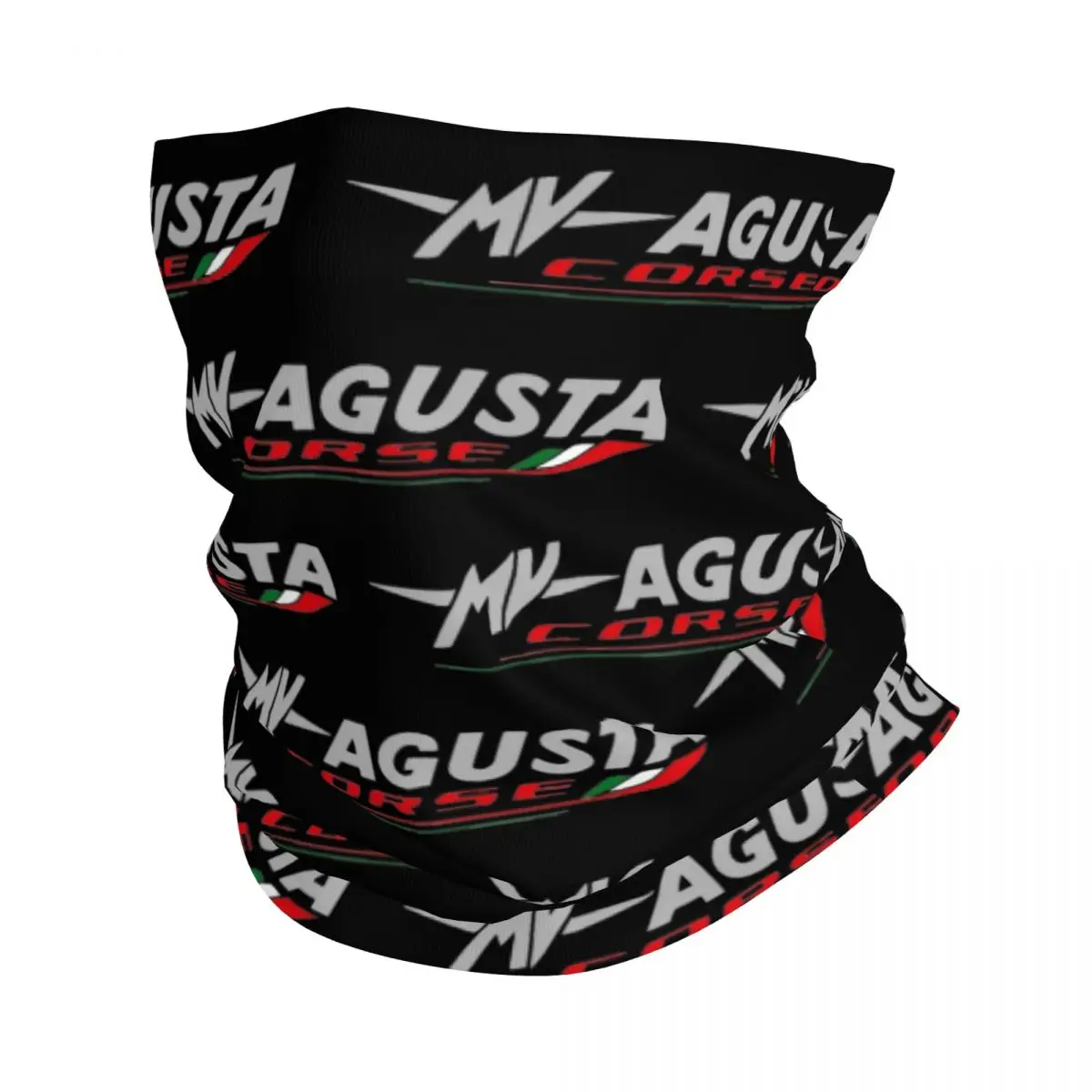 Bandana italiana MV AGUSTA para hombre y mujer, pasamontañas de carreras, bufanda cálida para ciclismo, deportes al aire libre, Invierno