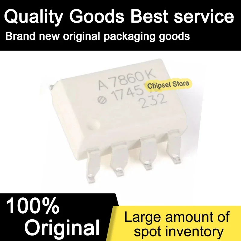 

2pcs/lot HCPL-7860-500E A7860 SOP IC 100% Brand new