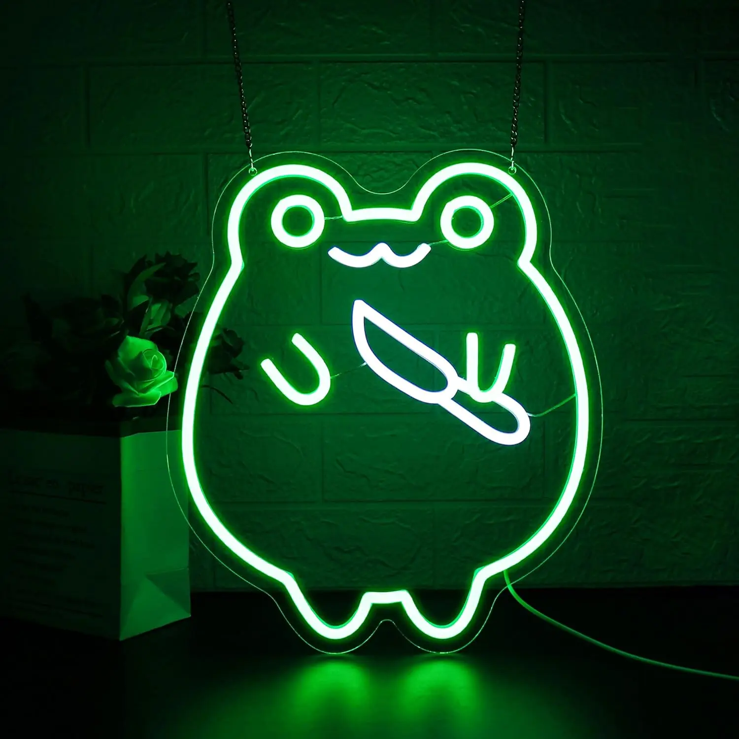 

Неоновая LED-вывеска в виде зеленой лягушки – настенный декор с питанием от USB для бара, пивных бутафорских лавок, магазинов, ресторанов, мужских уголков, идеальный подарок