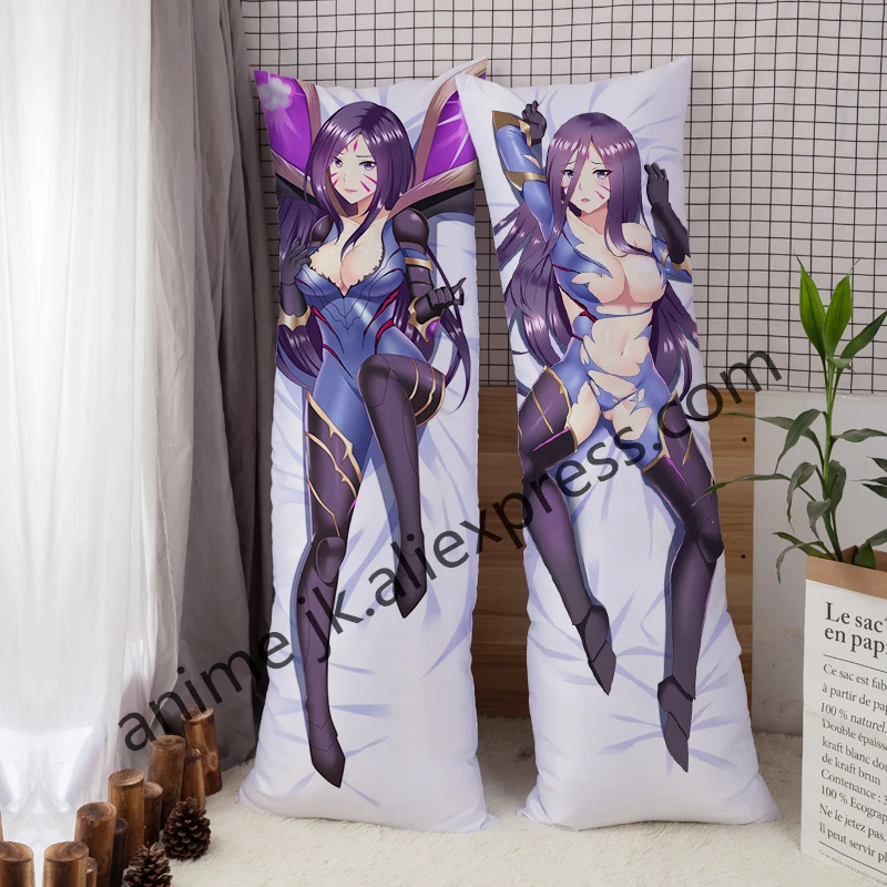 

Наволочка для тела из Аниме LOL Dakimakura League of Legends чехол R18, двусторонняя обнимающая наволочка для косплея