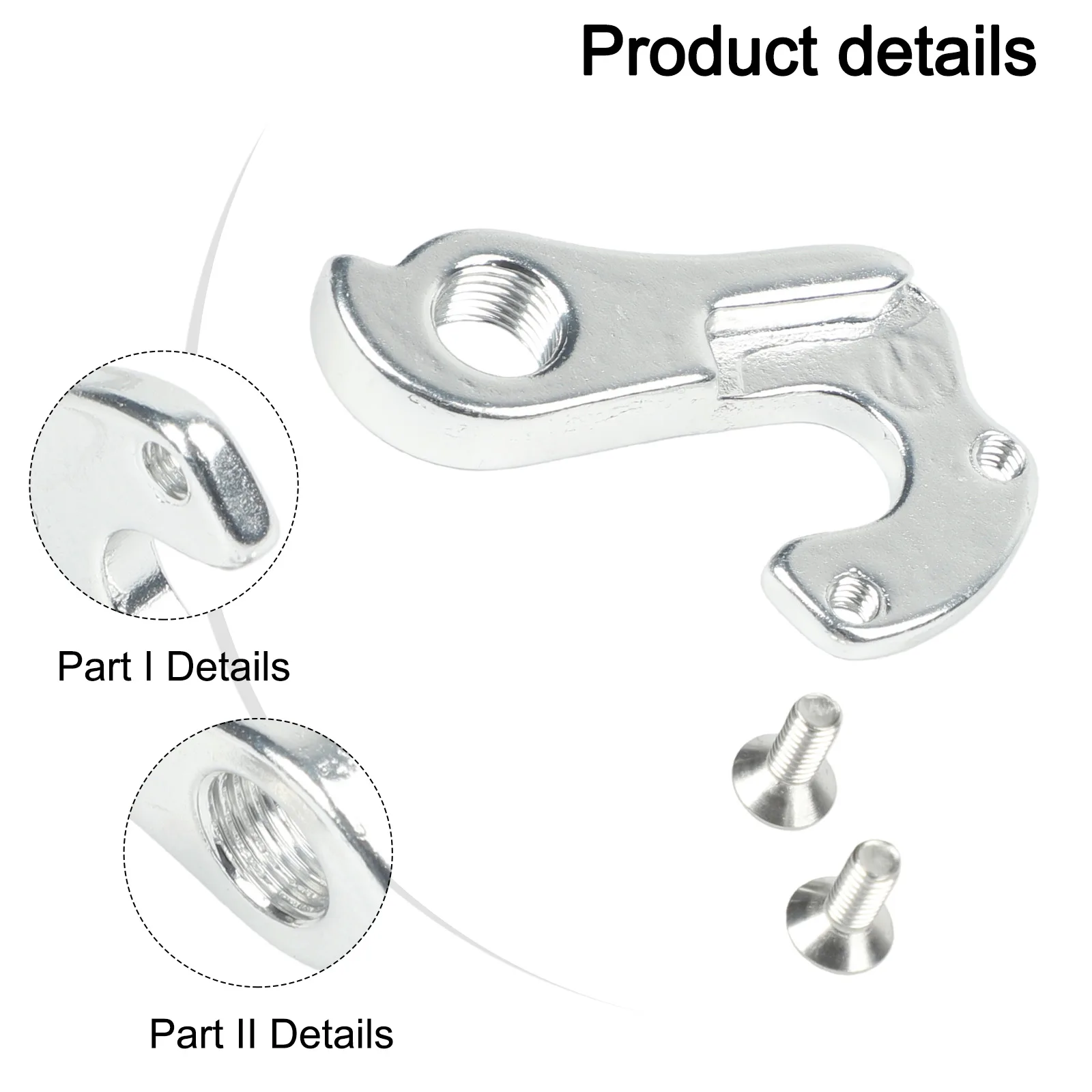 MTB Bike Rear Gear Mech Derailleur Hanger Tail Hook Drop Out Adapter Bike Transmission Tail Hook For Cube 1.0 2.0 5.0 6.0 Parts