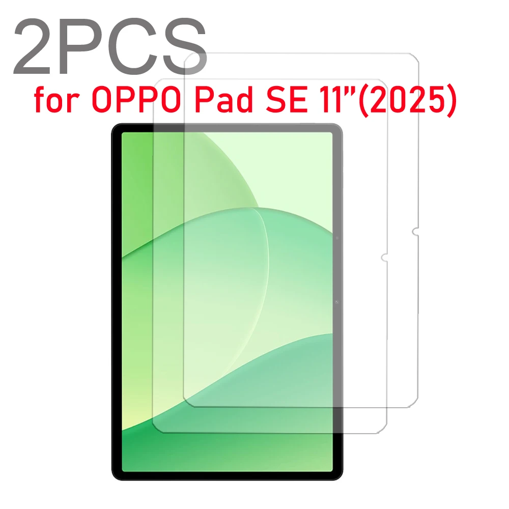 

2 шт. для OPPO Pad SE 11 дюймов 2025 планшета Защитная пленка из закаленного стекла 2 упаковки защитная пленка для планшета HD против царапин