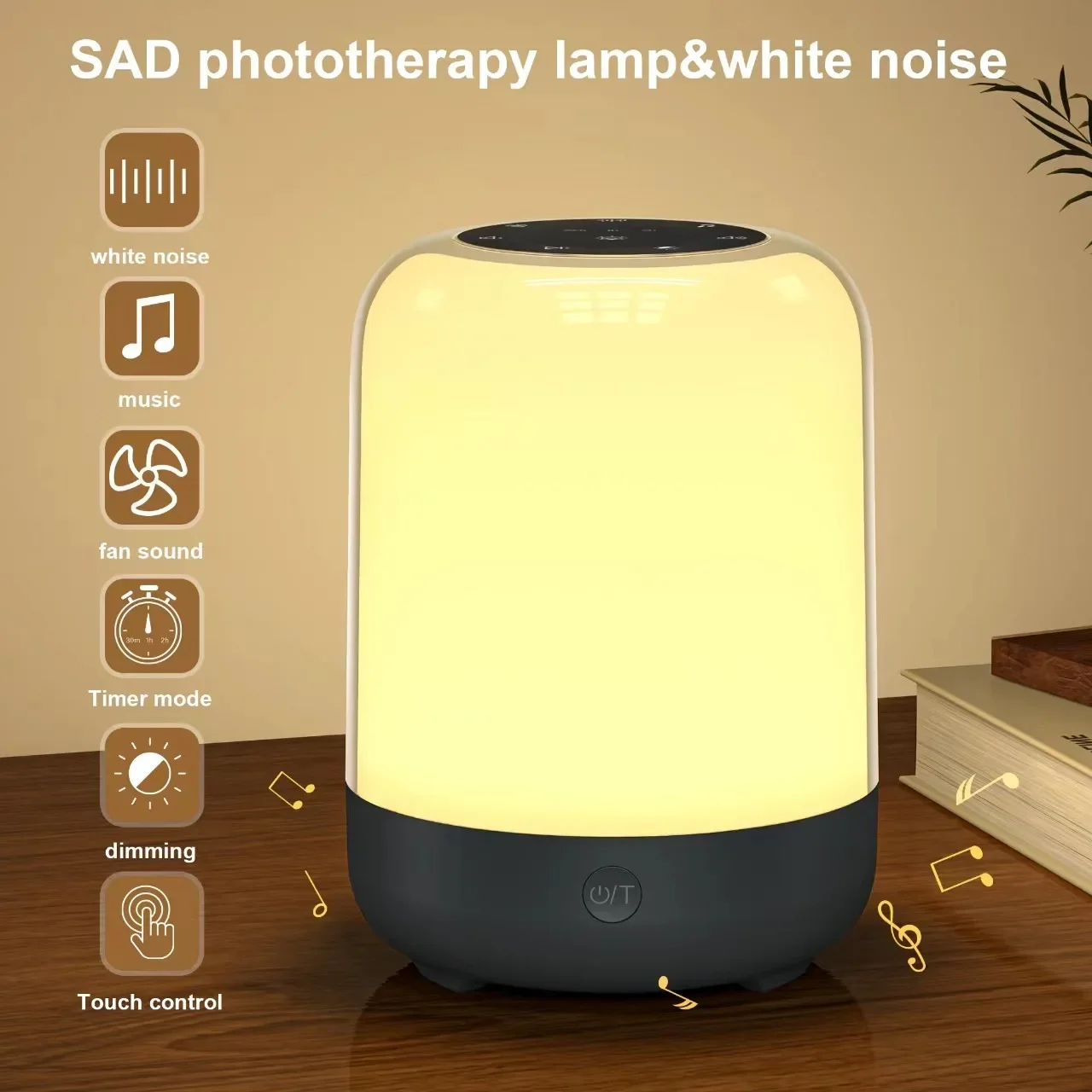 New Sound Machine with 36 Kinds of Soothing Sound Night Light White Noise Machine Children's Sleep Therapy