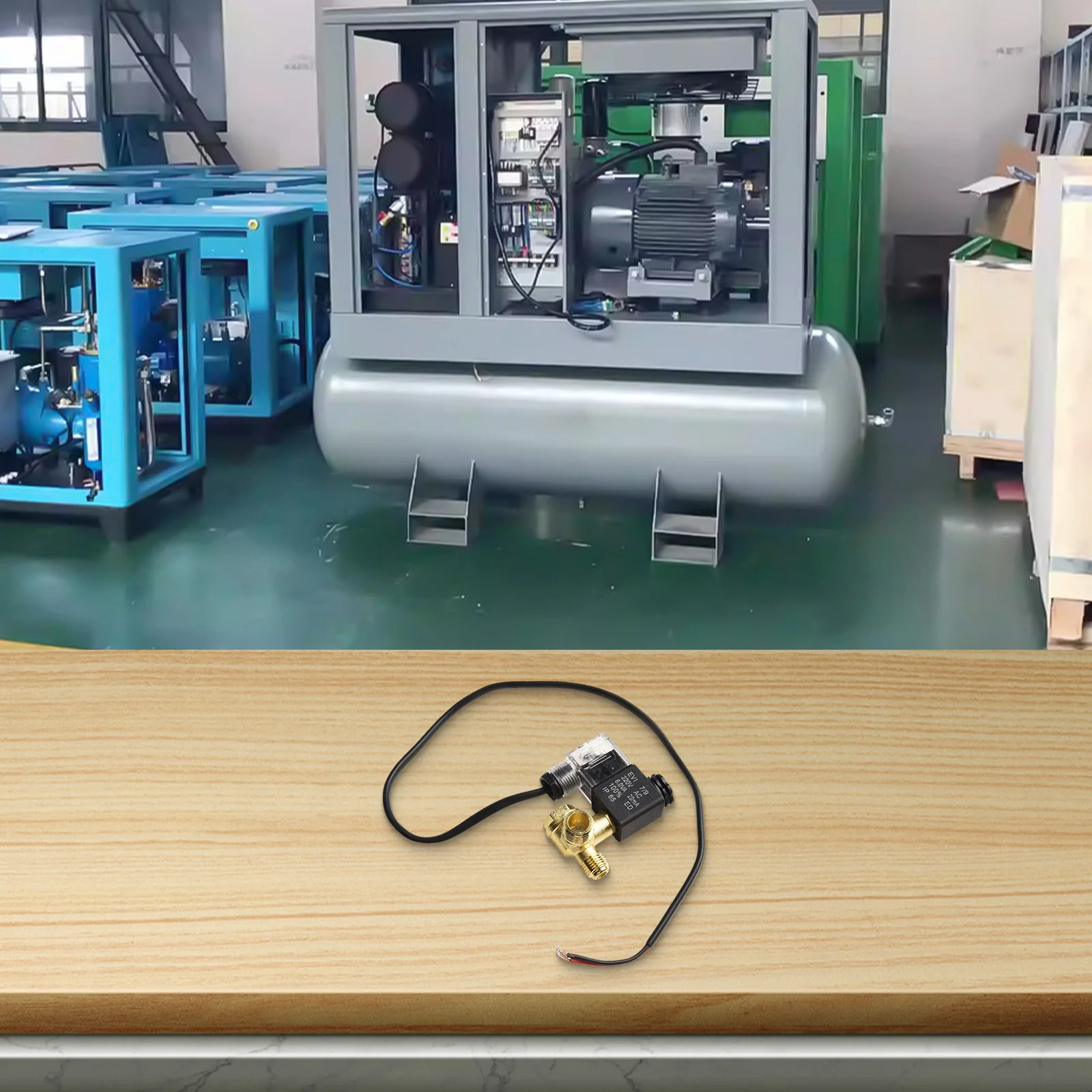 

For Pneumatic Tools Solenoid Valve Noise-free Environment Compact Design Easy To Install Efficient Functionality