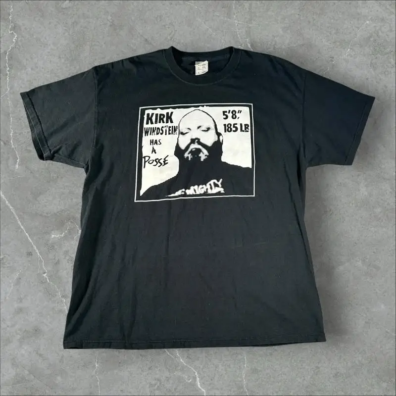 Vintage Crowbar Shirt Mens XL Black Kirk Windstein Band Rock Sludge Metal Y2K