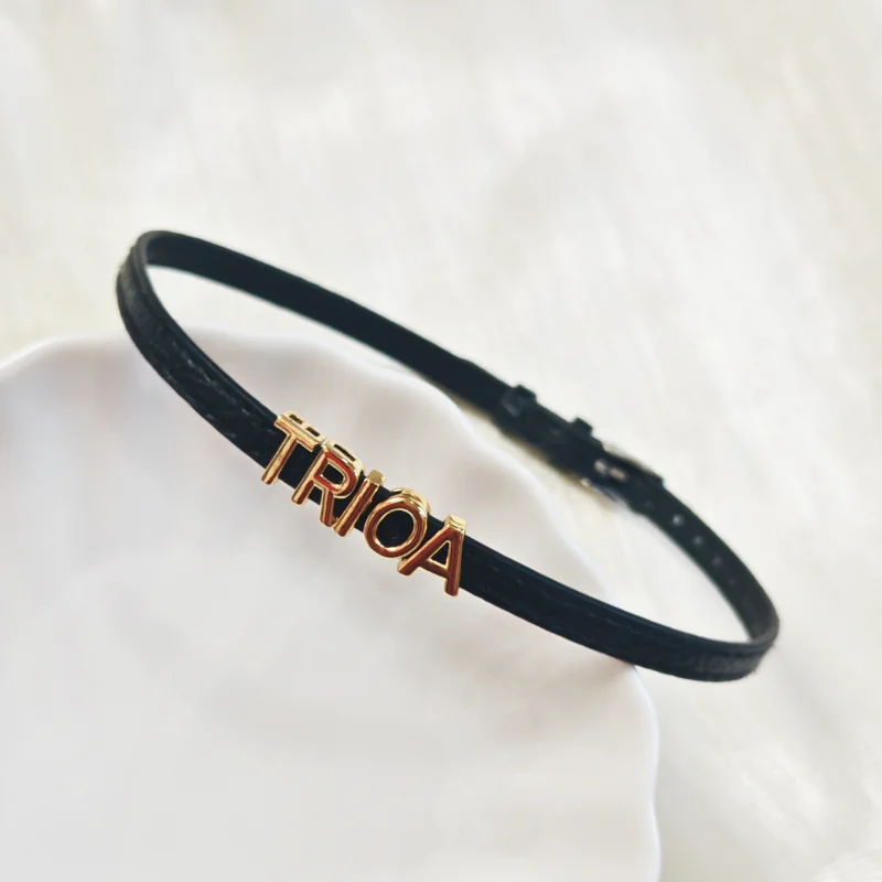 

Ожерелье-цепочка на ключицу по индивидуальному заказу, персонализированное письмо из нержавеющей стали, воротник на шею, ювелирные изделия, женский рождественский подарок