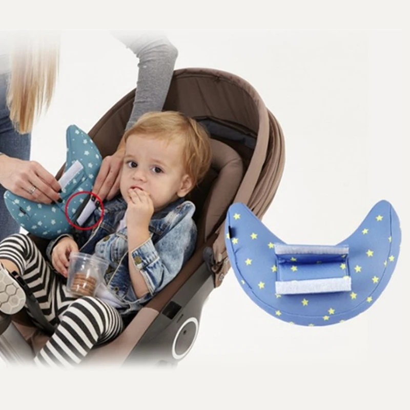 Almohada de viaje para cinturón de seguridad de coche para niños y bebés, soporte para la cabeza, recién llegado