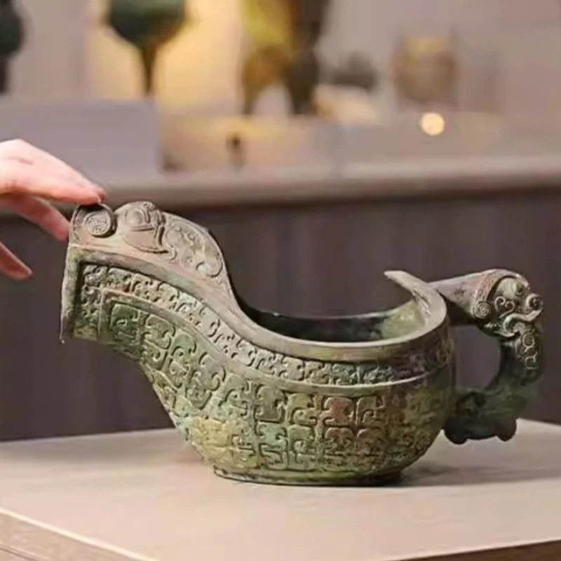 

Retro bronze antique creative ornament collection gift