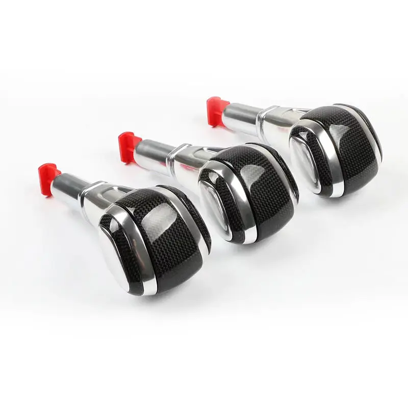 

High-End 958 Carbon Fibre Car Grip Shift Knob Upgrade Gear Lever for Cayenne 2011-2017