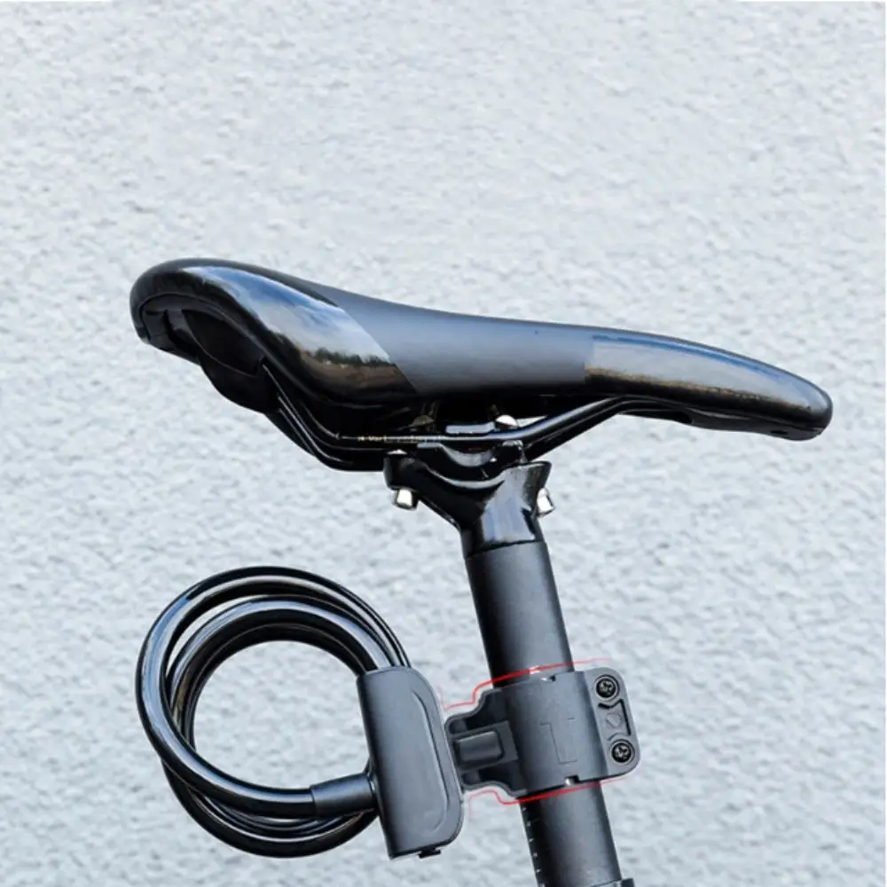 

Cycling Steel Wire Bicycle Cable Lock Portable High Security Security Lock With Keys Multicolor Anti-theft Lock Road Cycling