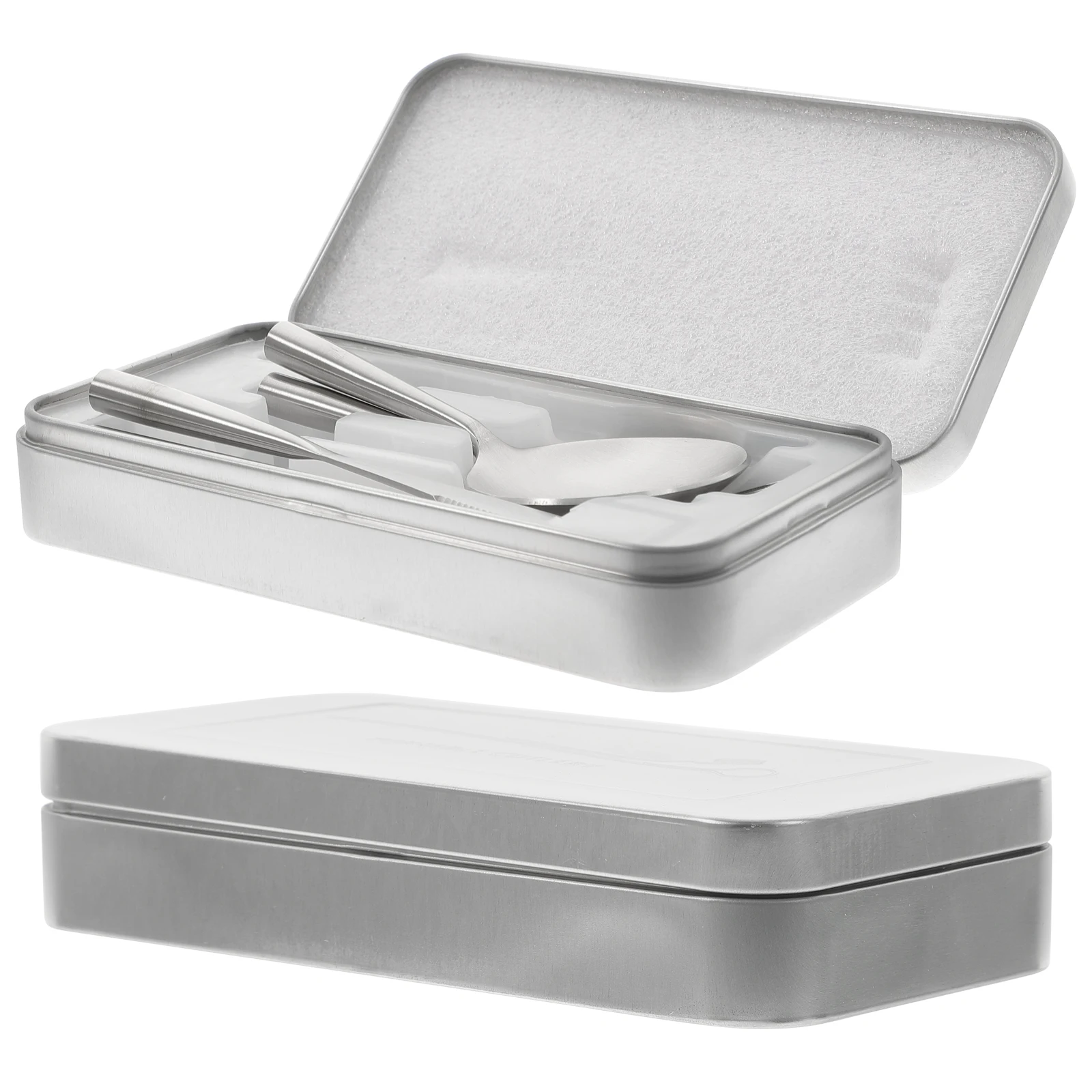 

Portable Cutlery Stainless Cutlery Set Steel Fork Spoon Camping Utensil Kit Set Bread Easy Clean