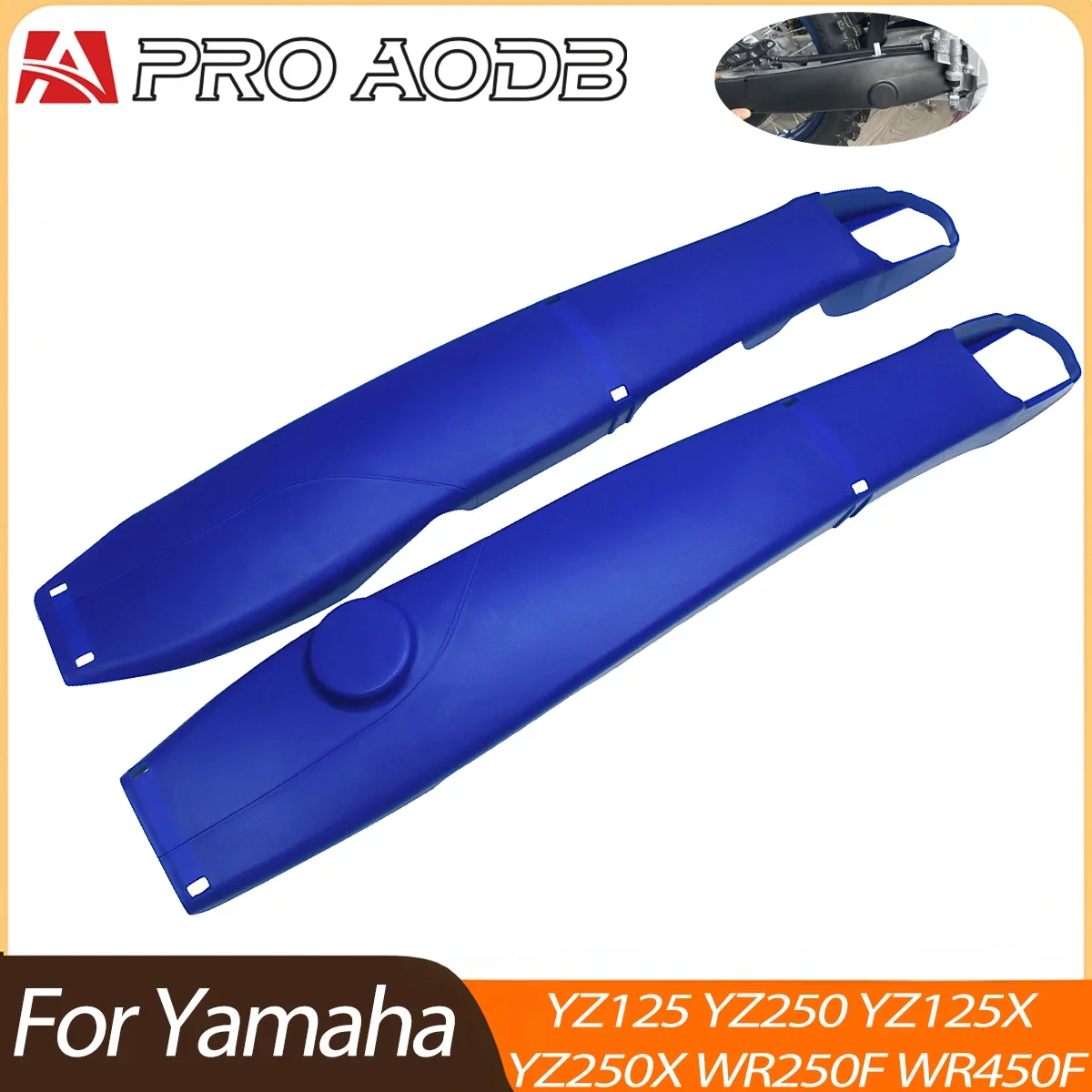 Aluminum Swing Arm Protective Cover For Yamaha YZ WR 2008-2025 Off-Road Dirt Bike Swingarm Guard Protector