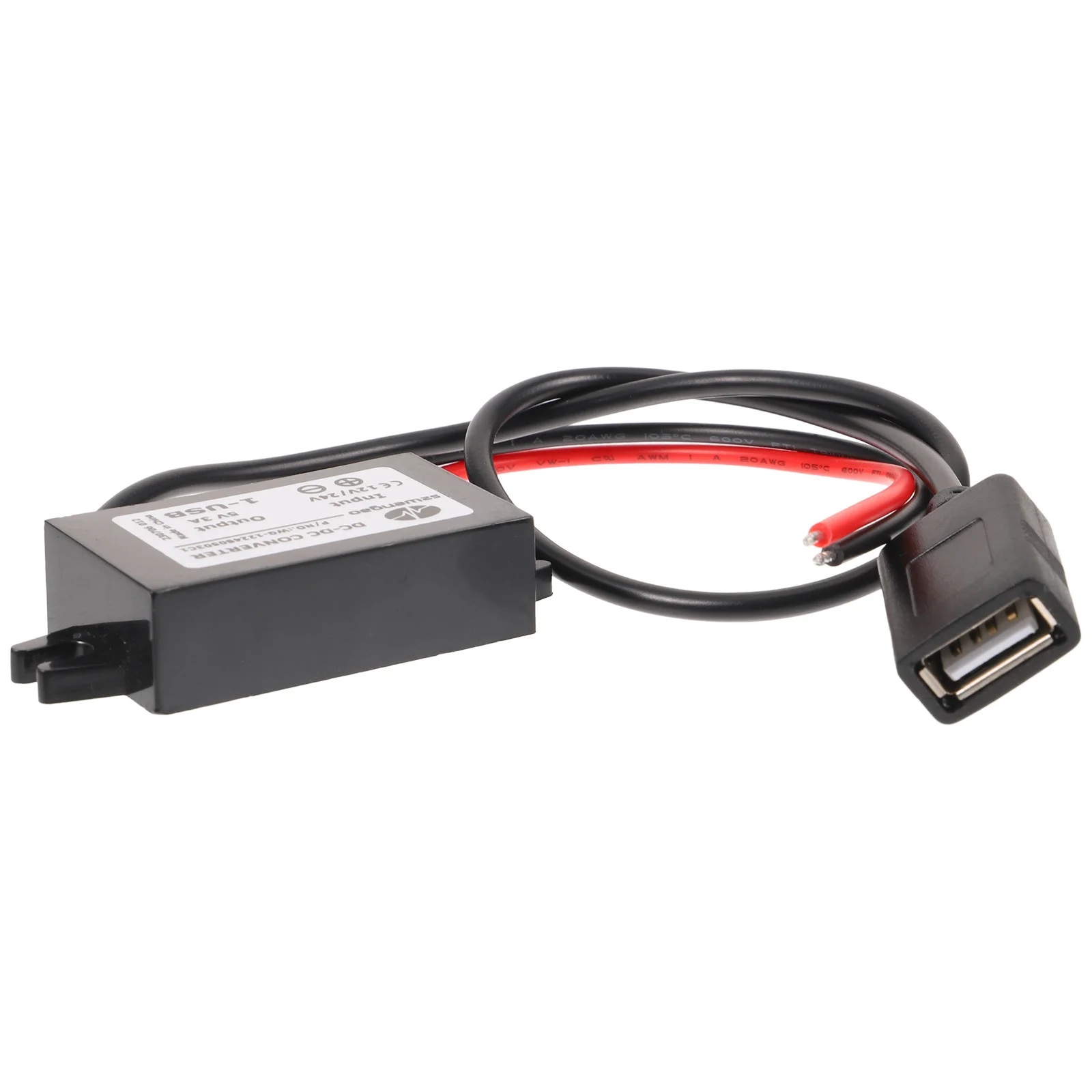 

USB Buck Converter 24V to 5V Step Down Converter Board 15W Output Dc-Dc Voltage Regulator Module for Automotive Use with