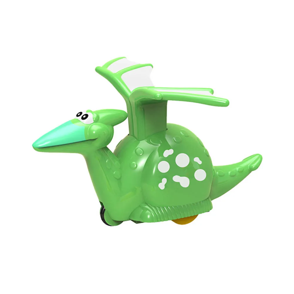 

Набор из 4 машинок-динозавров с инерционным механизмом, в мультяшном стиле, для раннего развития, обучающий и развлекательный подарок, детские игрушки-машинки