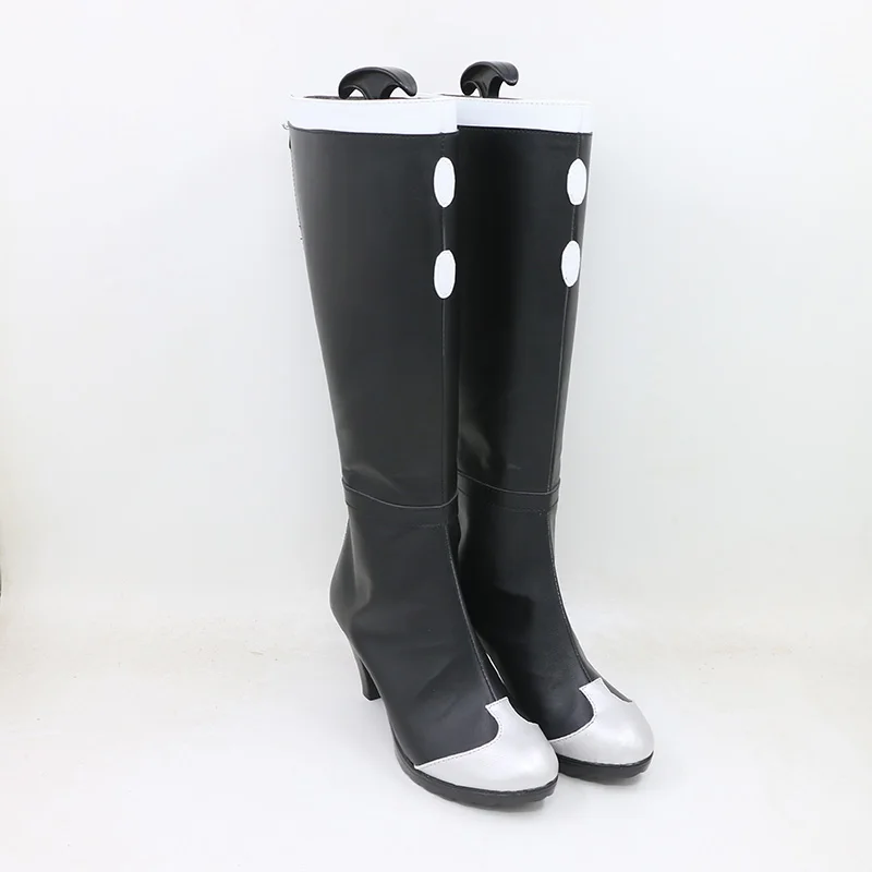 Master Detective Archives: Rain Code Death God Shinigami Cosplay Shoes Boots Girl Women Halloween Party Cosplay Boots