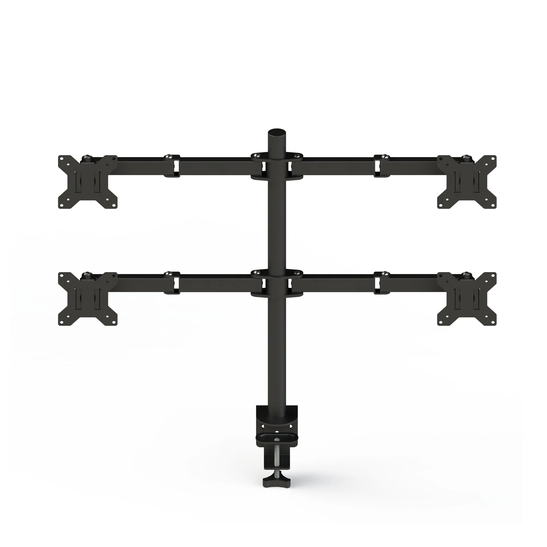 13-32 inch monitor desktop four-screen multi-function stand arm stepless lifting rotating bracket arm