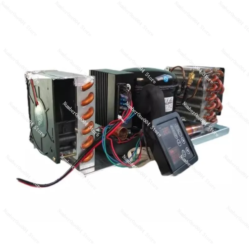 

BD35A Mini Air-Cooled Integrated Unit Assembly 12V24V48V Start-Up Refrigeration Micro Air Conditioning Unit