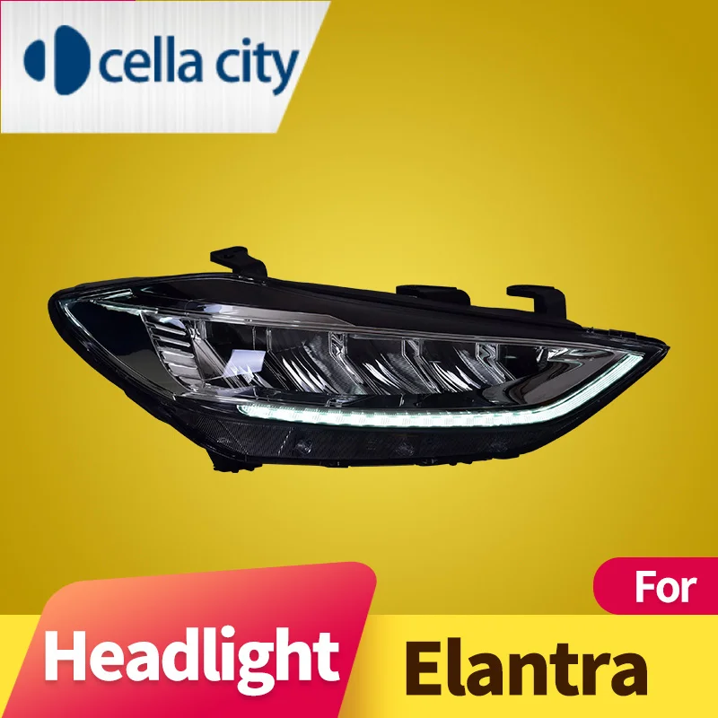 

Headlight Assembly for Hyundai Elantra 2016-2020 LED daytime running light LED sequential Full LED light source