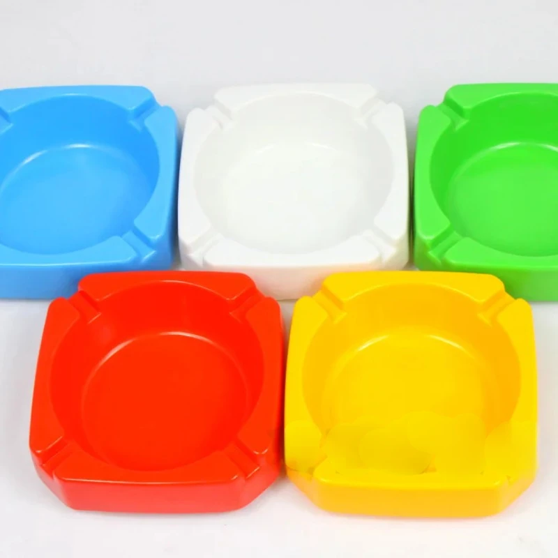 Candy Color Plastic Shatterproof KTV Bar Cafe Ashtray Eco-Friendly Pocket  Shatterproof Cigar Plastic Ashtray Smokeless