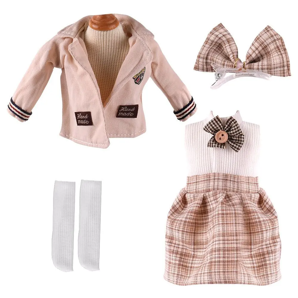 Veranderende kleding 1/6 poppenkleding aankleden make-up vrijetijdskleding 30 cm pop uniform handgemaakte decoratie BJD pop outfit meisje geschenken