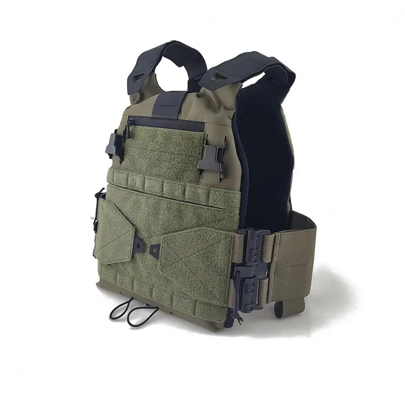 

Custom 500D Nylon Chaleco Tactico Laser Cut Molle System Quick Release Plate Carrier Tactical Vest