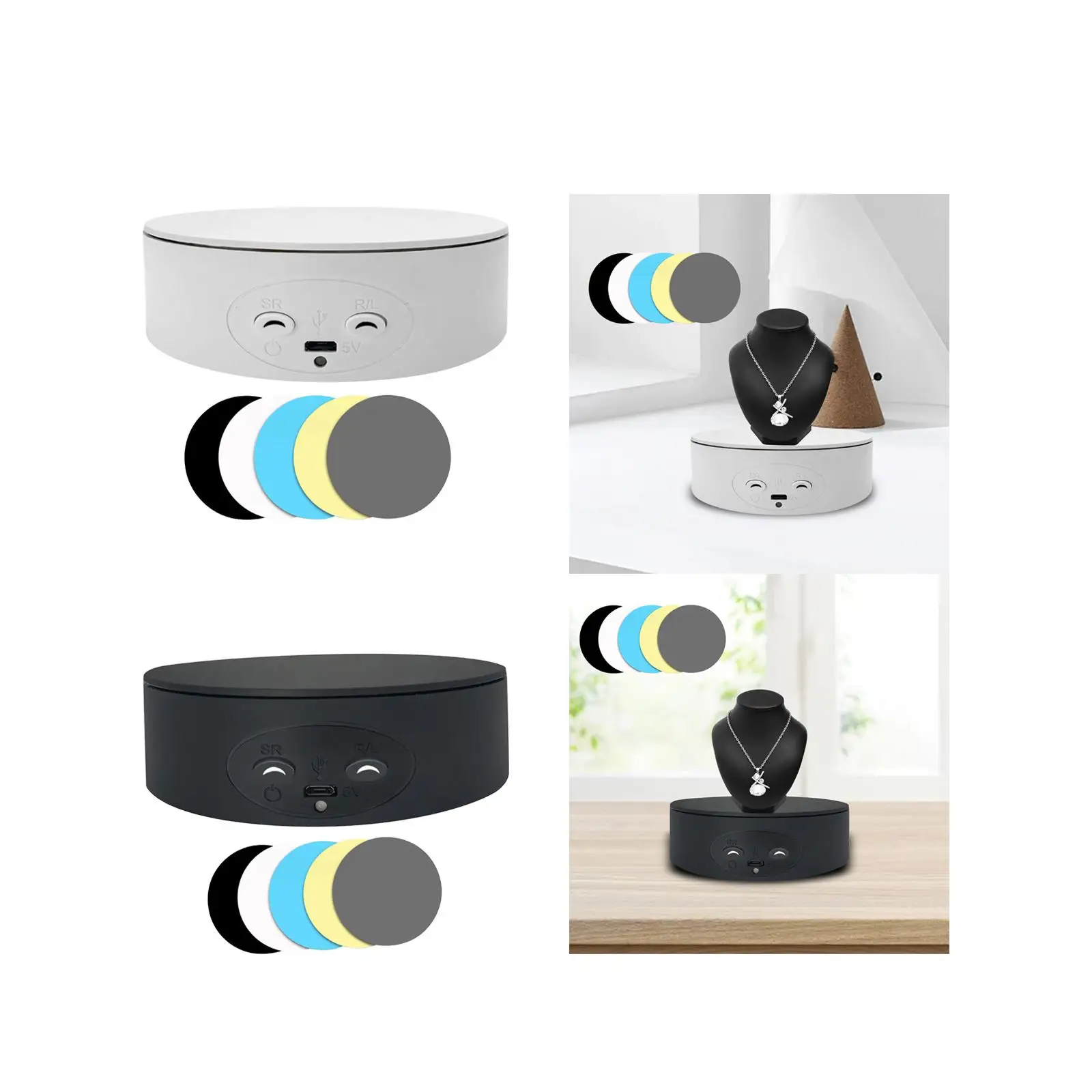 

Вращающаяся витрина Поворотная подставка для реквизита Презентационная витрина продукта