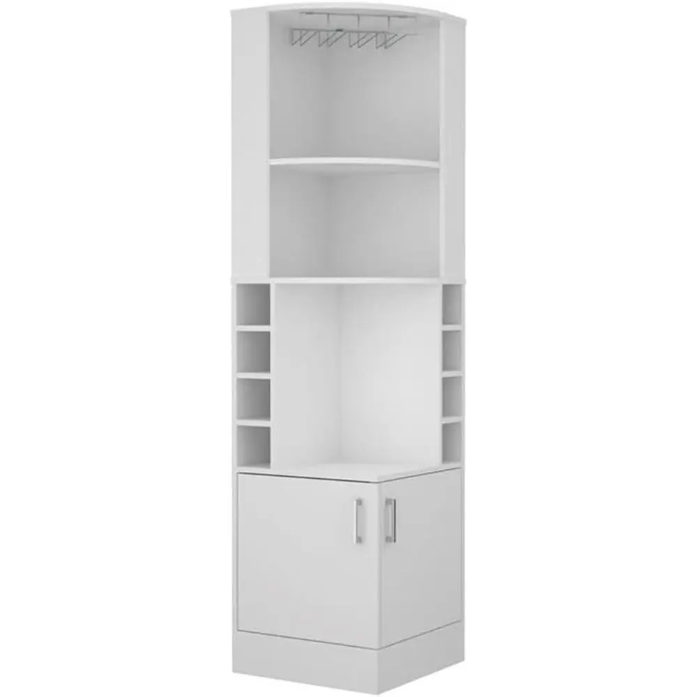 

Белый деревянный барный шкаф Syrah для гостиной - дизайн из инженерной древесины