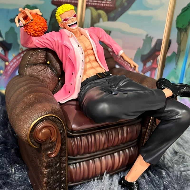 In Stock Limited Edition Original Animation One Piece Anime Figure Donquixote Doflamingo Action Figure Collectible Model Toys