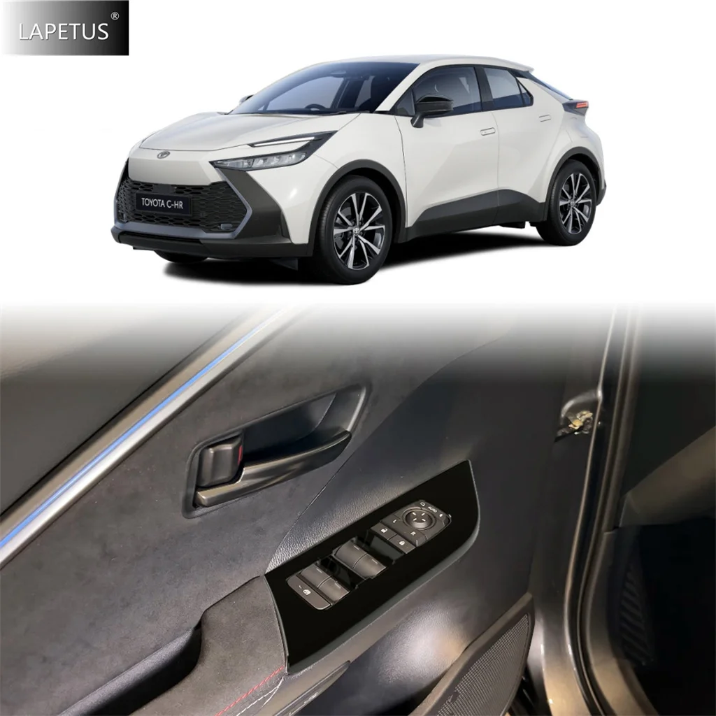 

For Toyota C-HR CHR 2024 2025 Car Door Window Glass Lift Panel Button Switch Frame Decoration Cover Trim Interior Accessories