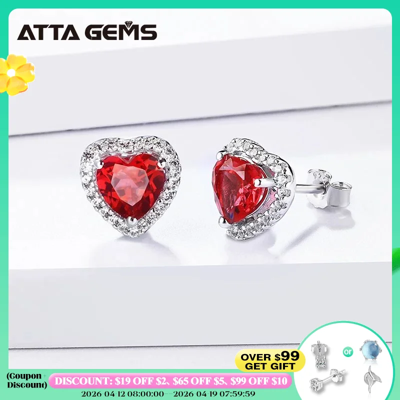 

Серьги-гвоздики с рубином, серьги из серебра с драгоценными камнями в форме сердца для женщин, корейские серьги для помолвки, ювелирные изделия 2020