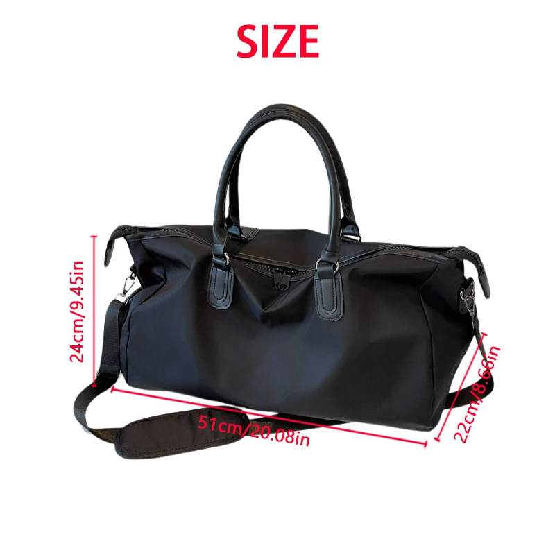 Large Capacity Carry On Luggage Bags Oxford Travel Bag Handbags Men Women Shoulder Outdoor Tote Weekend Waterproof Sport Gym Bag