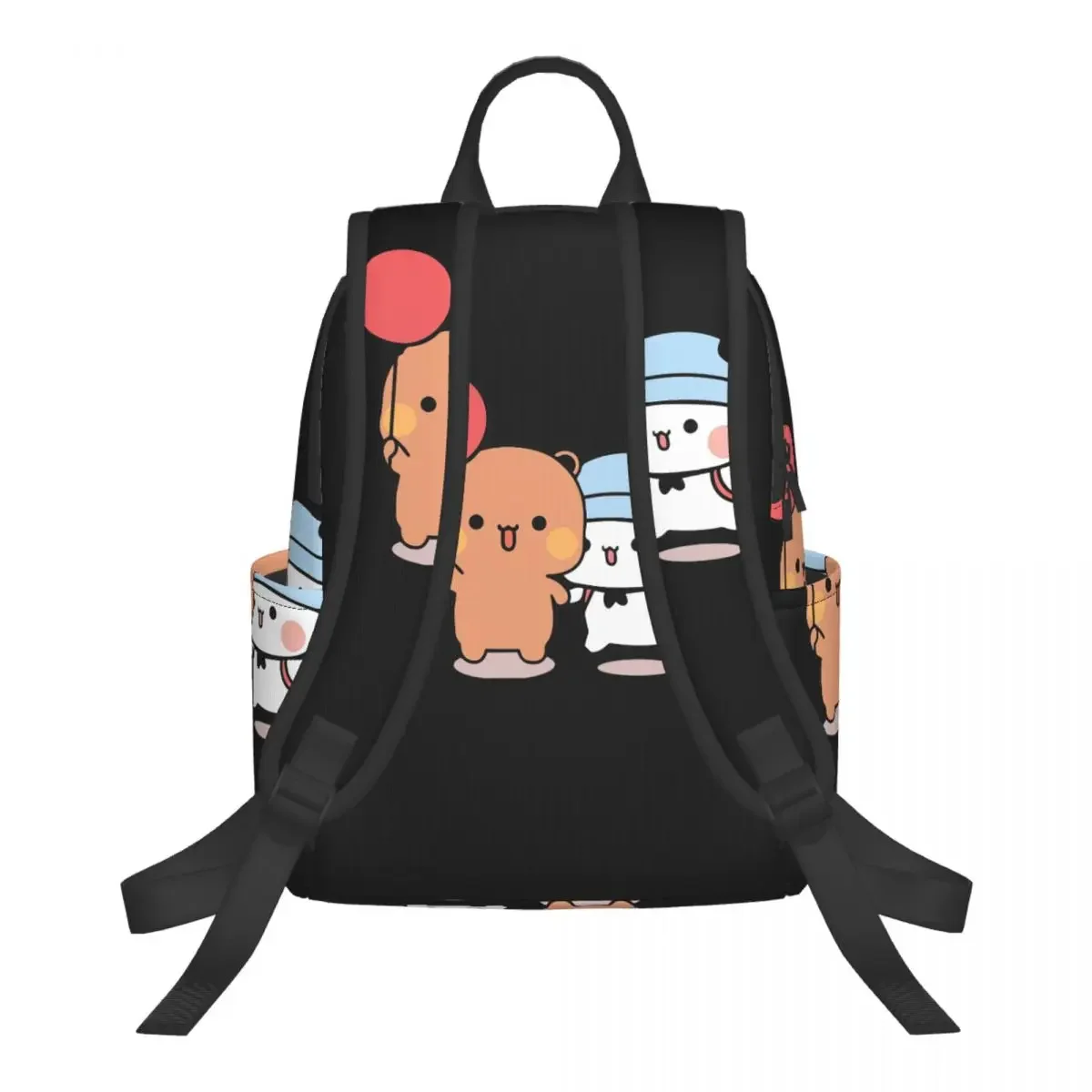 Bear And Panda Bubu Dudu Balloon Student Backpack School Bag Hiking Travel Daypack for Boys Girls Bookbag Shoulder Bags