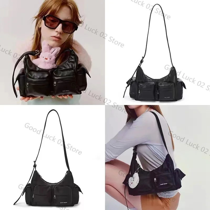 

2025 South Korean SAMO ONDOH Hong Eun-chae's same motorcycle bag samoondoh Song Yuqi's same shoulder bag under the arm