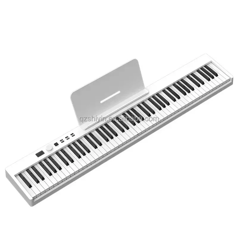 

Electric Piano Fold Hand-Rolled Electronic Piano Customize 88 Keys Full-Size Piano Keys