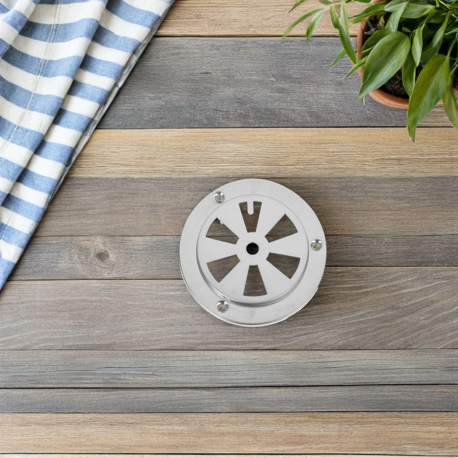 

4pcs Stainless Steel Oven Filter Round Ventilation Sheet Grill Exhaust Vent Cover For Bbq Smoker Air Vent Grille Heat Resistant