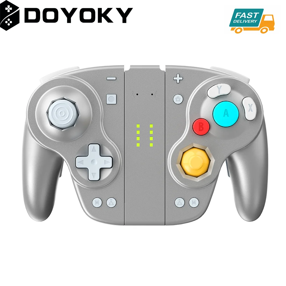 DOYOKY classic joycons Hall Effect Joystick controller for Nintendo Switch/OLED with Turbo Ergonomic Dual-motor vibration