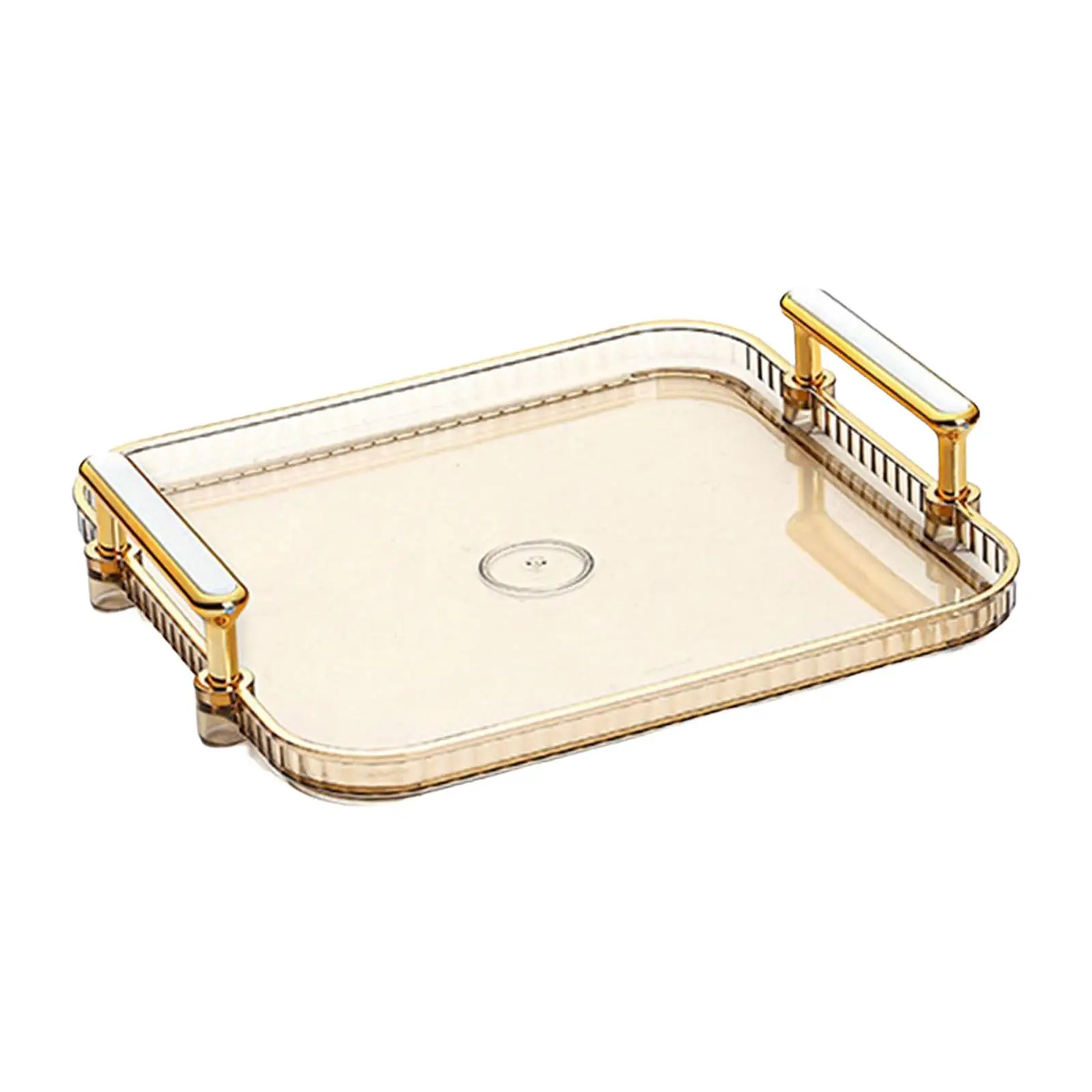 Snacks Plate Fruit Plate Multipurpose Non Slip Appetizer Serving Tray Serving Platter for Dessert Nuts Snacks Bathroom Bedroom