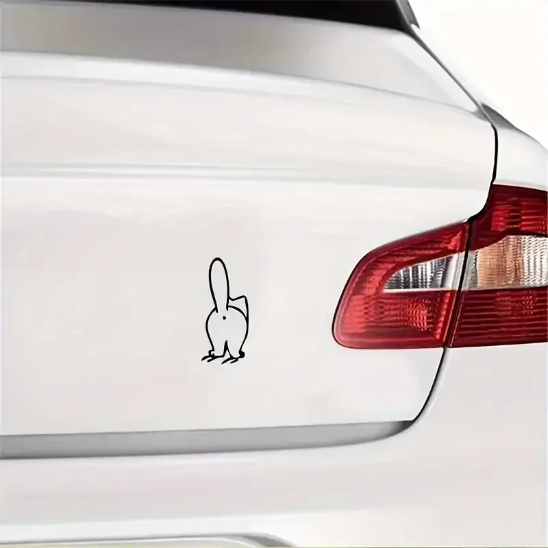 Use This Cute Cat Butt Vinyl Sticker To Add Fun To Your Car!